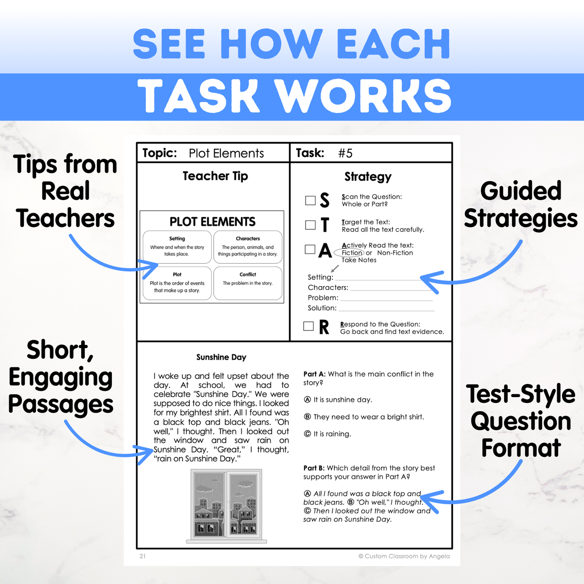 3rd Grade Reading, Writing & Grammar Bundle