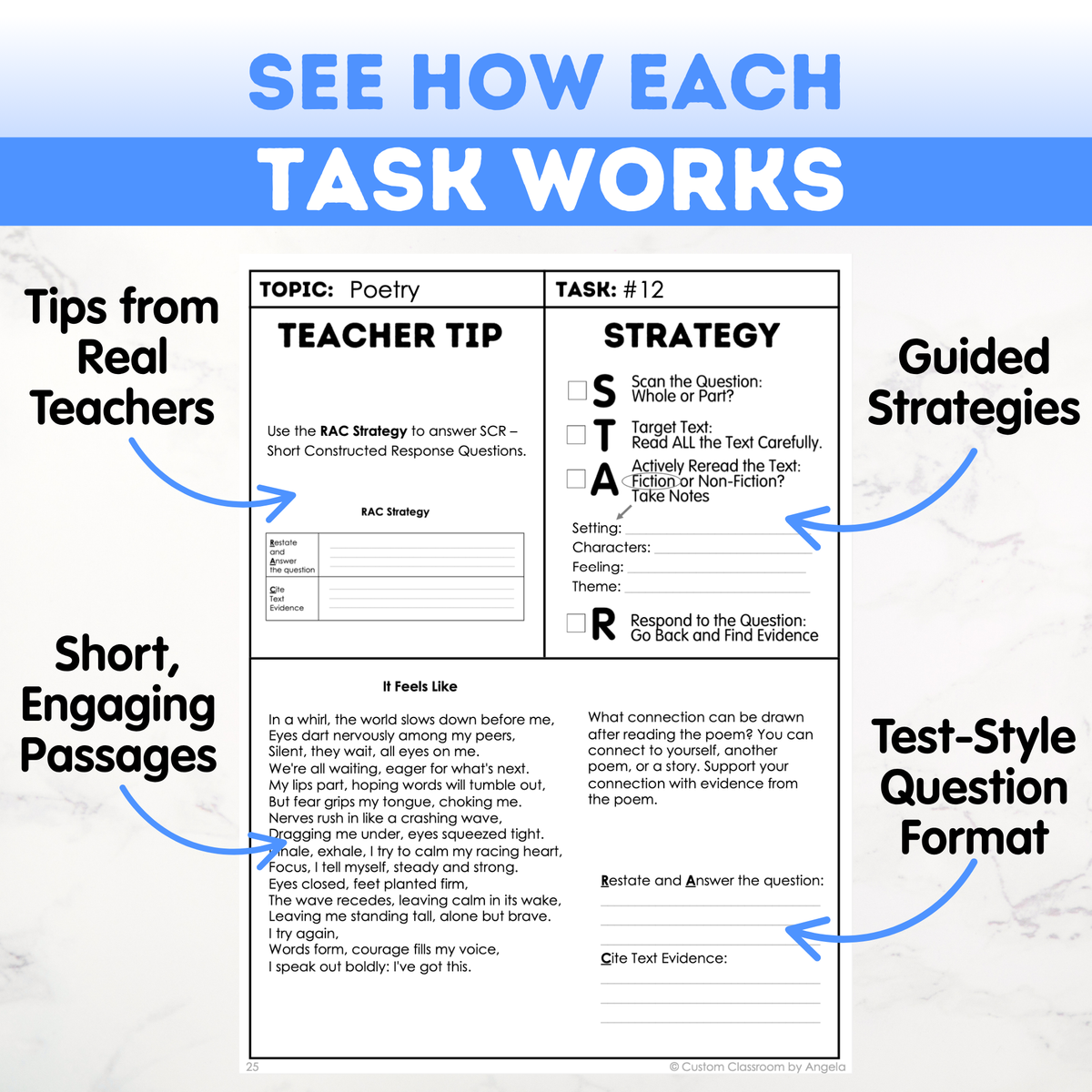 7th Grade Reading, Writing & Grammar Bundle