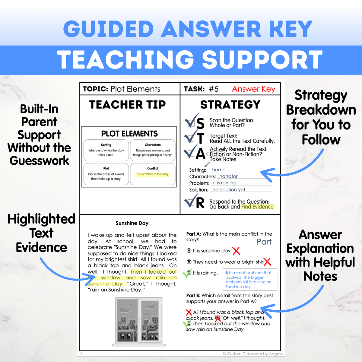3rd Grade Reading, Writing & Grammar Bundle