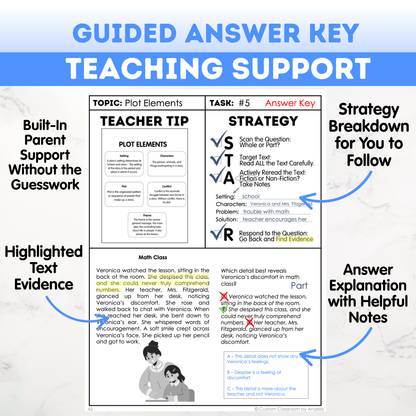 4th Grade Reading, Writing & Grammar Bundle