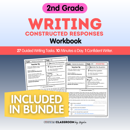 2nd Grade Writing Workbook