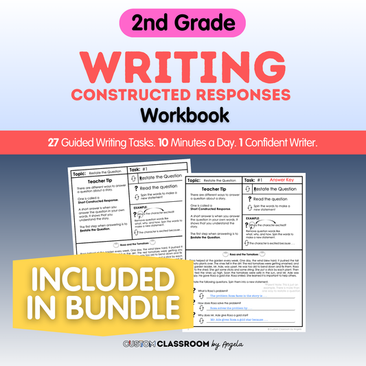 2nd Grade Writing Workbook