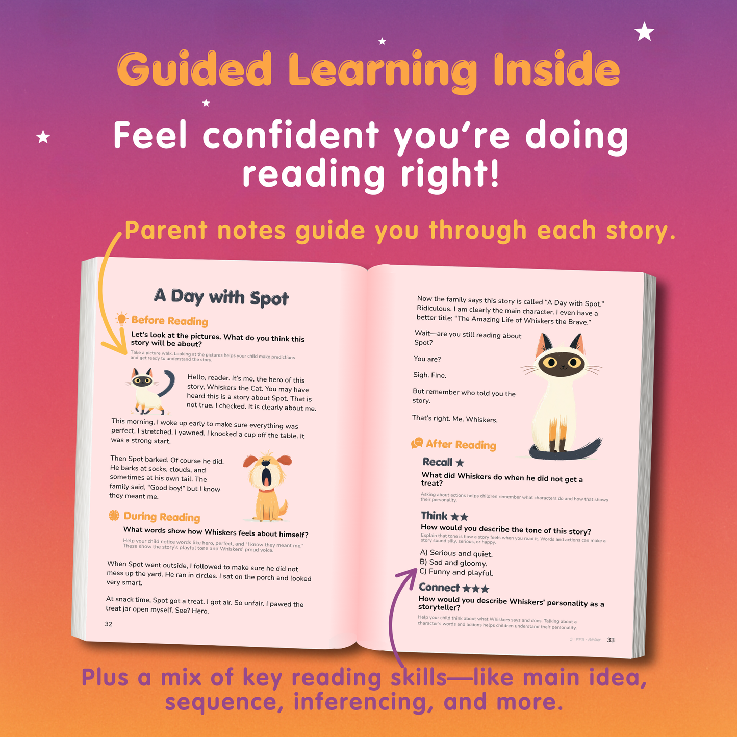 Sweet Dreams, Smart Minds: A Bedtime Reading Book for Growing Thinkers (Kinder–2nd Grade)